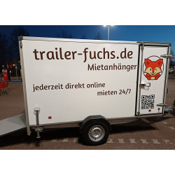 Mietanhänger Kofferänhanger mieten leihen in Kiel