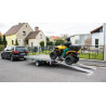 Baumaschinentransporter